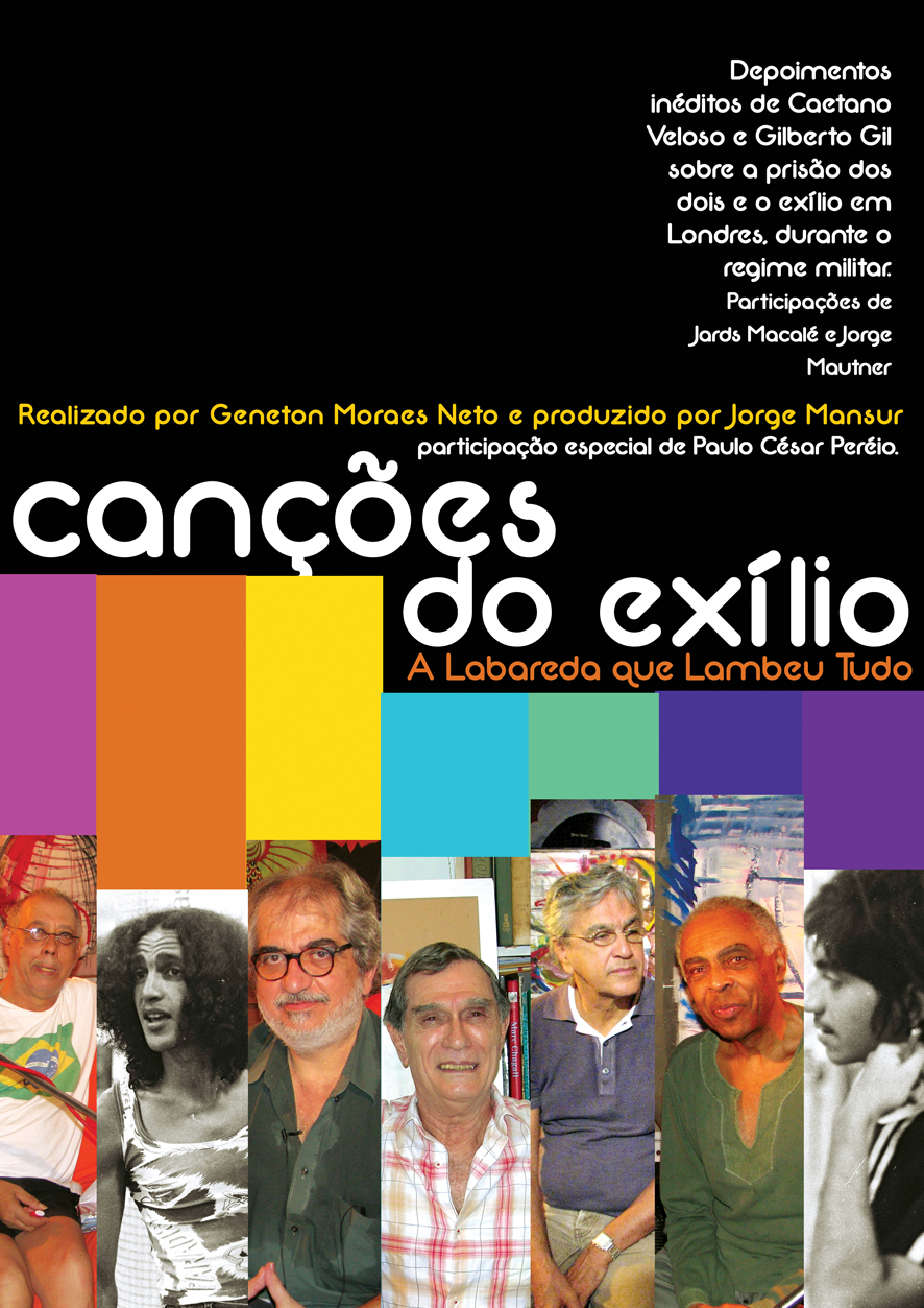 Resultado de imagem para gil canções do exilio a labareda marighella