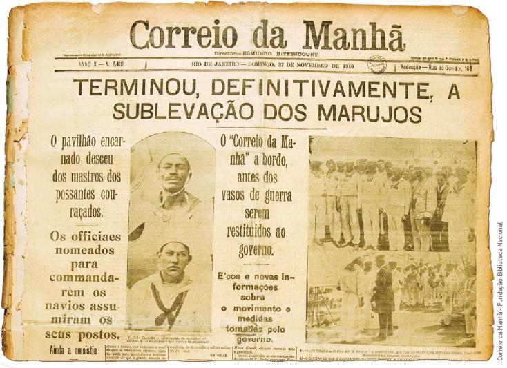 Resultado de imagem para correio da manhÃ£ revolta da chibata